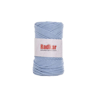 Șnur împletit din bumbac reciclat, cu miez, 4mm - Image 11
