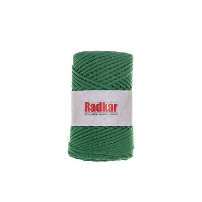 Șnur împletit din bumbac reciclat, cu miez, 4mm - Image 9