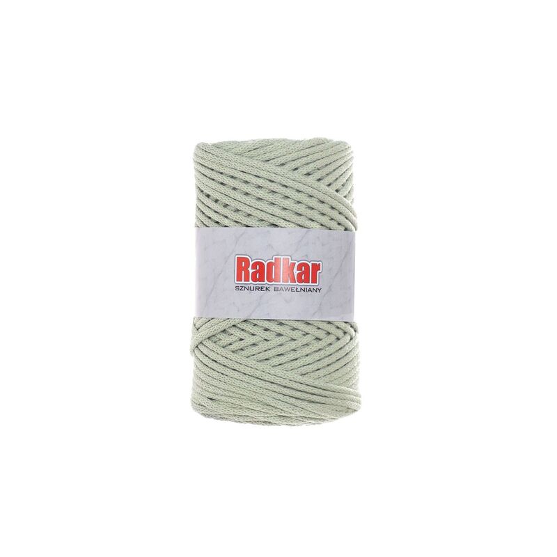 Șnur împletit din bumbac reciclat, cu miez, 4mm - Image 10