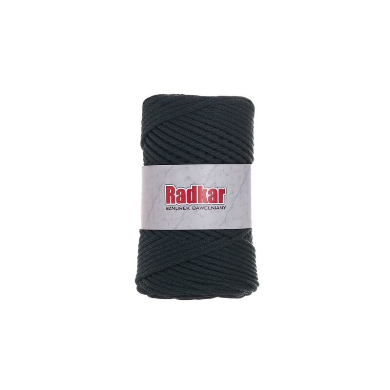 Șnur împletit din bumbac reciclat, cu miez, 4mm - Image 15