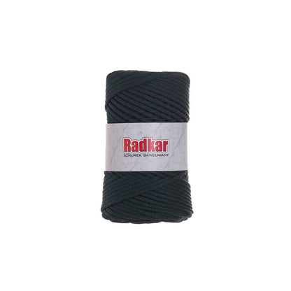 Șnur împletit din bumbac reciclat, cu miez, 4mm - Image 15