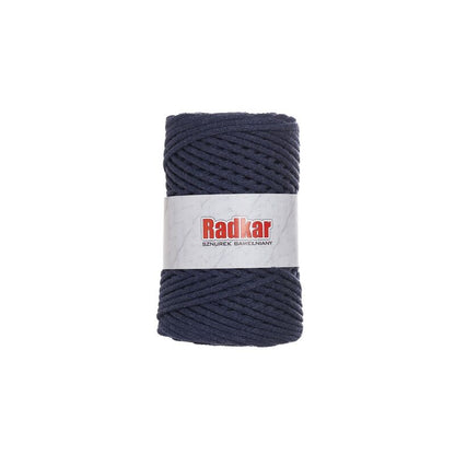 Șnur împletit din bumbac reciclat, cu miez, 4mm - Image 16