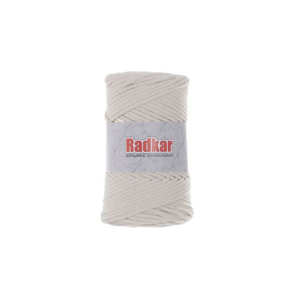 Șnur împletit din bumbac reciclat, cu miez, 4mm - Image 17