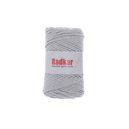 Șnur împletit din bumbac reciclat, cu miez, 4mm - Image 7