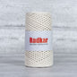 Recycled cotton braided twine with core, 2mm, 100m