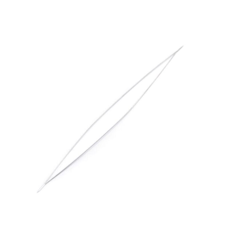 Bead threaded needle, 55 mm