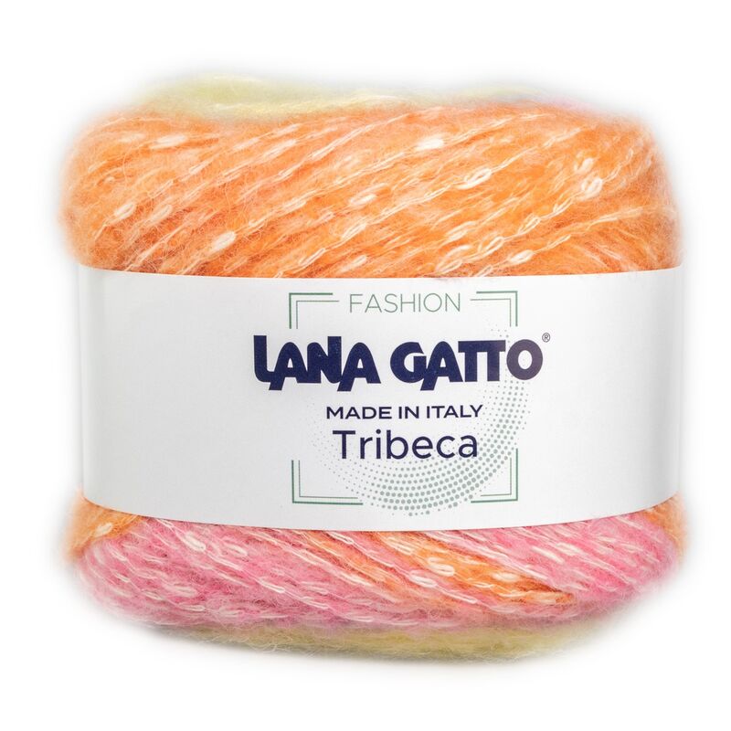 Lana Gatto knitting yarn, Tribeca, cotton, wool, alpaca and polyamide, 100g
