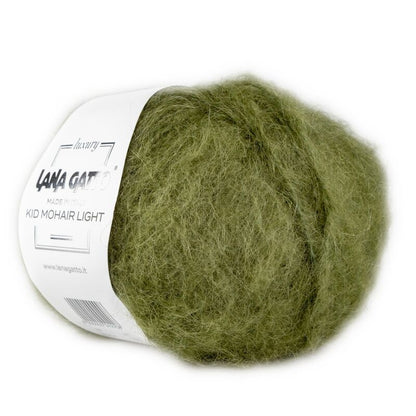 Fir de tricotat Lana Gatto, Kid Mohair Light, kid mohair și lână, 50g