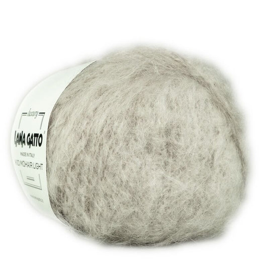Fir de tricotat Lana Gatto, Kid Mohair Light, kid mohair și lână, 50g