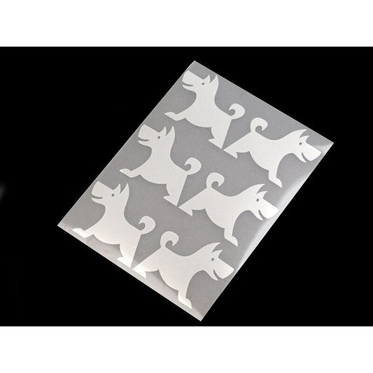 Petice termoadezive reflectorizante