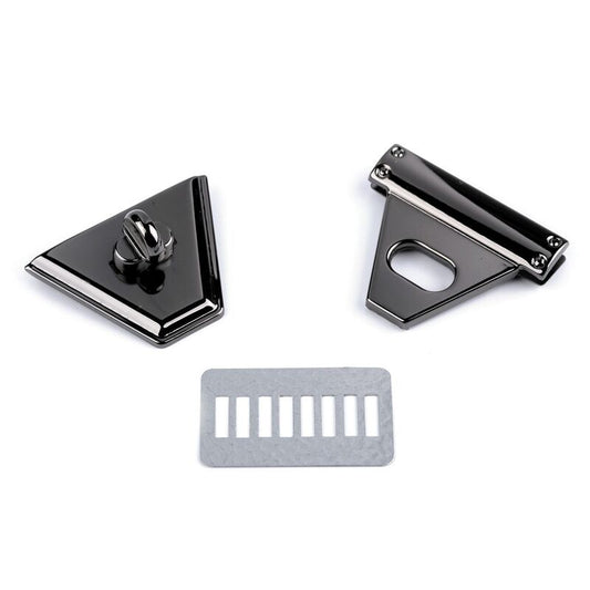 Închizător poșete, metalic, 47x50mm