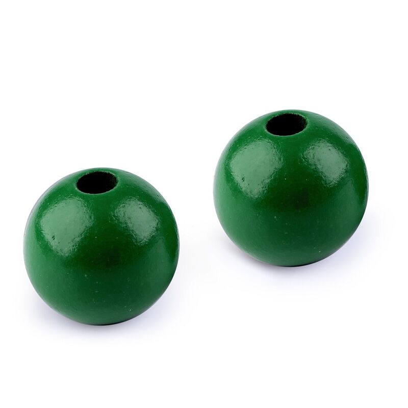 Mărgele din lemn, 40mm, 2buc