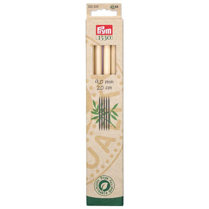 Andrele drepte din bambus, PRYM, 2mm, 15cm, 5 buc/set