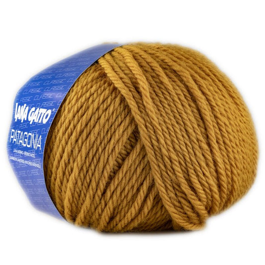 Fir de tricotat Lana Gatto, Patagonia, lână pură merinos, 100g