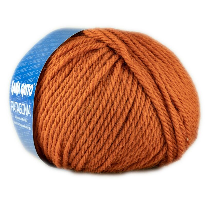 Fir de tricotat Lana Gatto, Patagonia, lână pură merinos, 100g