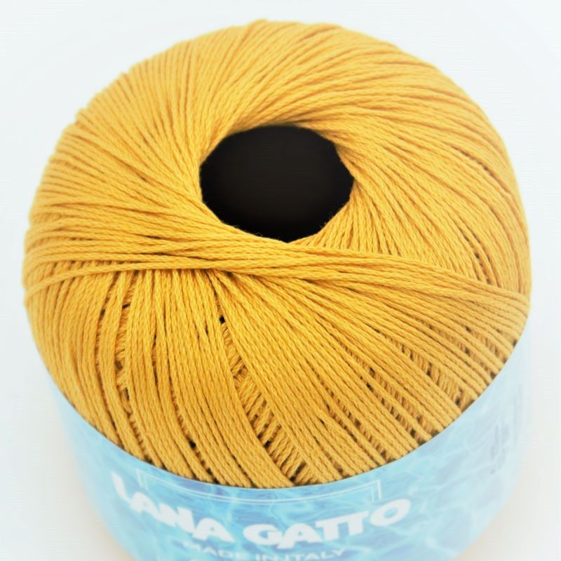 Fir de croșetat Lana Gatto, Cable 5 din bumbac, 50g