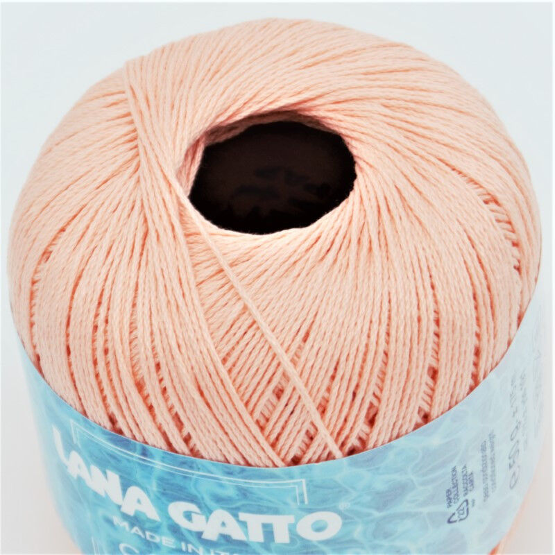 Fir de croșetat Lana Gatto, Cable 5 din bumbac, 50g