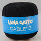 Fir de croșetat Lana Gatto, Cable 5 din bumbac, 50g
