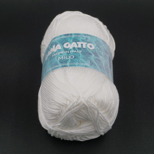 Fir de tricotat și croșetat Lana Gatto, Milo din bumbac