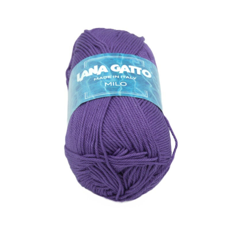Knitting and crochet yarn Lana Gatto, Milo in cotton