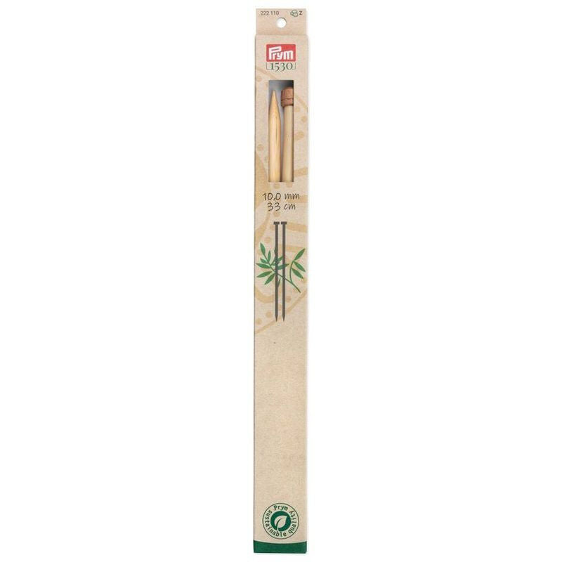 PRYM straight bamboo slings, bamboo, 5mmx33cm