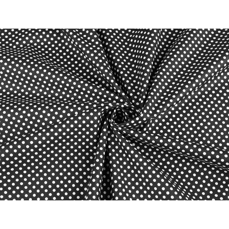 Material cotton, 3mm polka dot, 160cm, 0.5m/piece