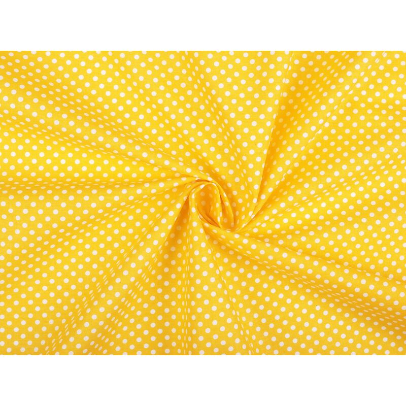 Material cotton, 3mm polka dot, 160cm, 0.5m/piece