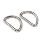 Simple D-ring 32mm, set 4pcs set