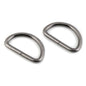 Simple D-ring 32mm, set 4pcs set