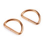 Simple D-ring 32mm, set 4pcs set