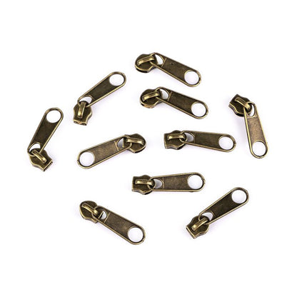 Cursor fermoar spiralat 3mm, 10 buc
