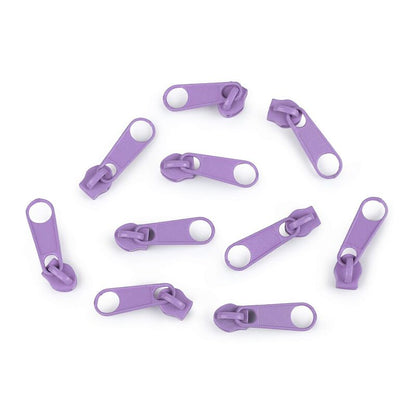 Cursor fermoar spiralat 3mm, 10 buc