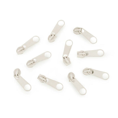 Cursor fermoar spiralat 3mm, 10 buc