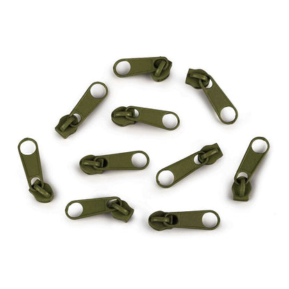 Cursor fermoar spiralat 3mm, 10 buc