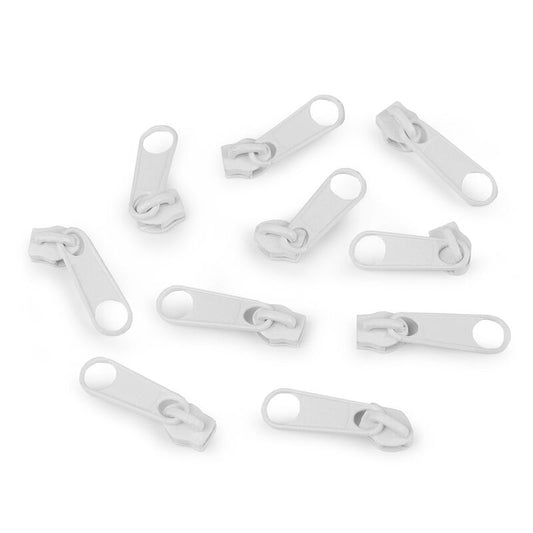 Cursor fermoar spiralat 5mm, 10buc