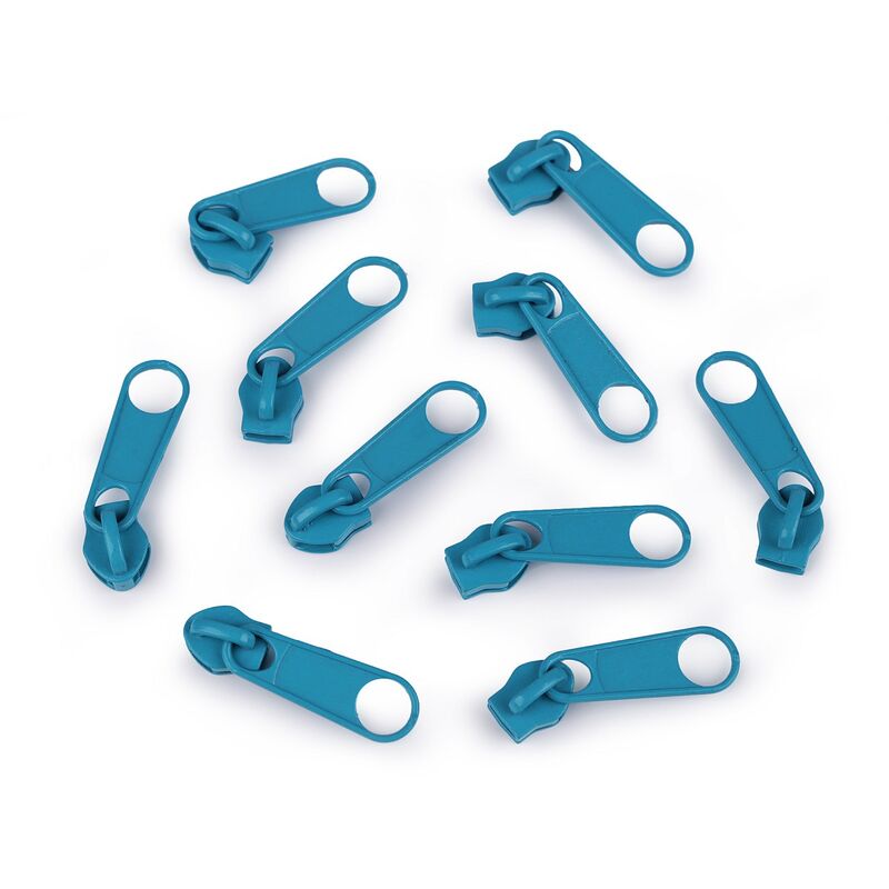 Cursor fermoar spiralat 5mm, 10buc