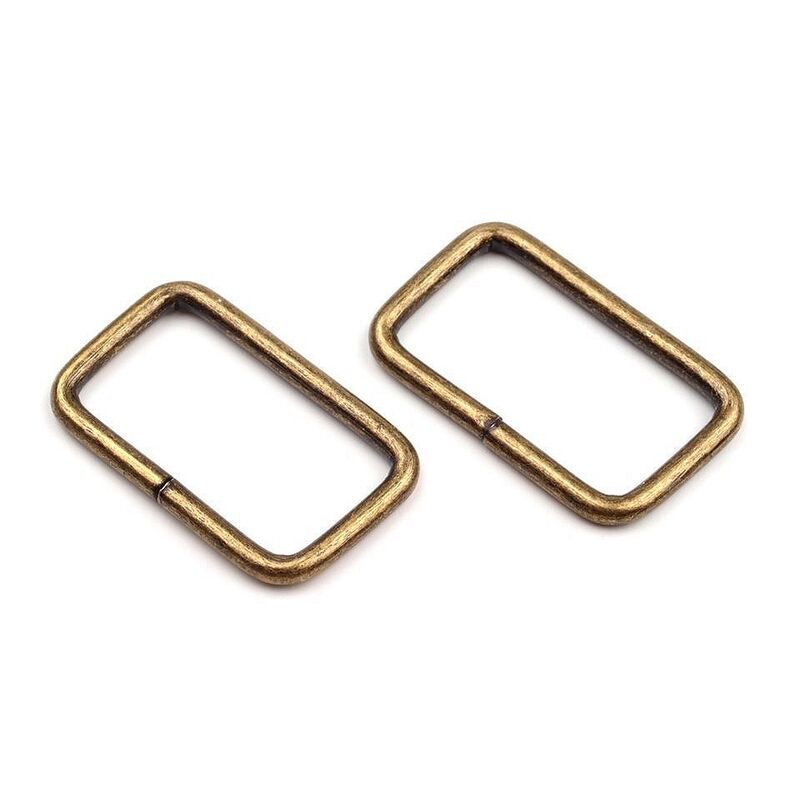 Inel dreptunghiular simplu, 25mm,10buc