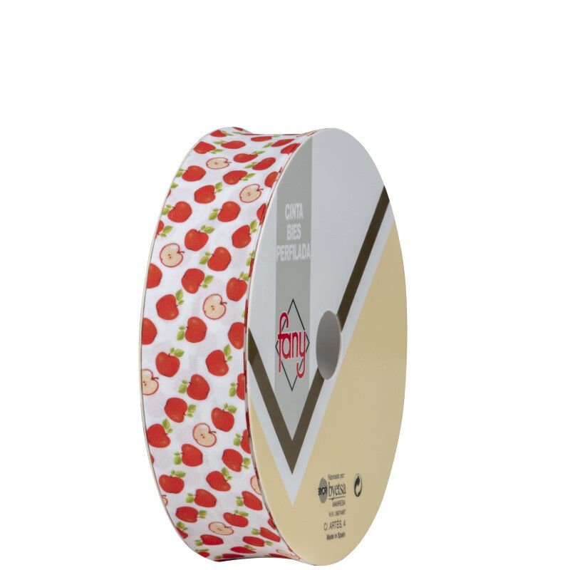 Fruit bias tape, Byetsa, 18mm