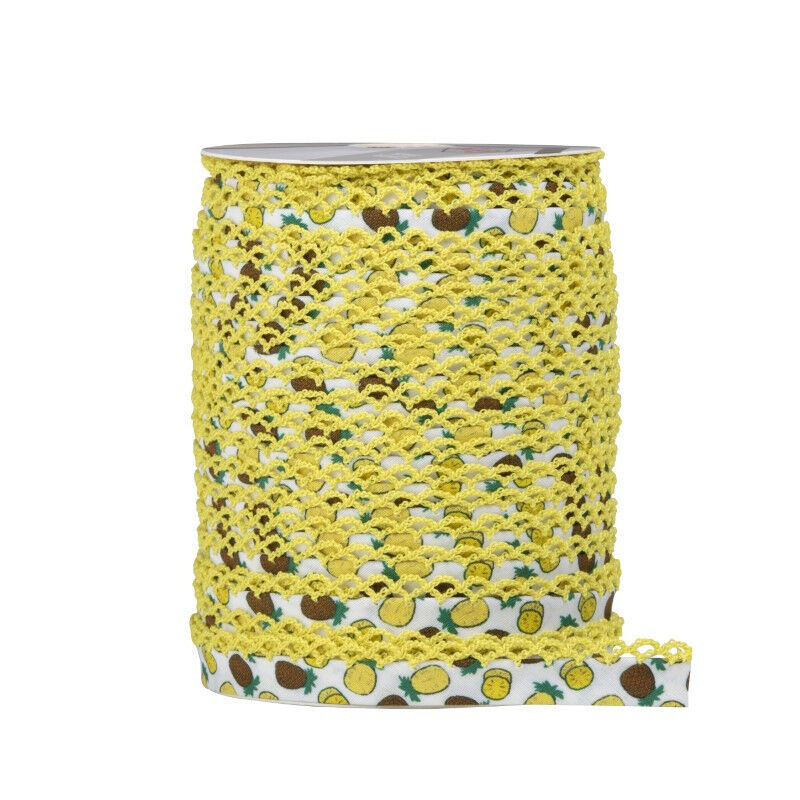 Bandă bias decor cu fructe, Byetsa, 12mm