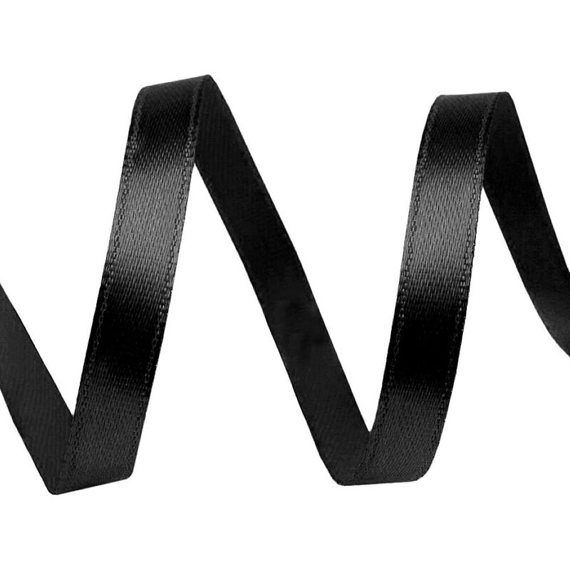 Panglică saten, 6mm, 5m/buc