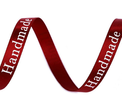 Satin ribbon, Handmade, 9mm, 3m/piece