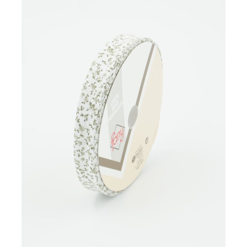 Bandă bias cu flori, Byetsa, 18mm