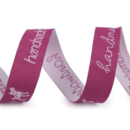 Panglică țesută, handmade, 16mm, 3m/buc