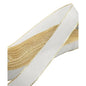 Taffeta ribbon with lurex border, 15mm, 10m/piece