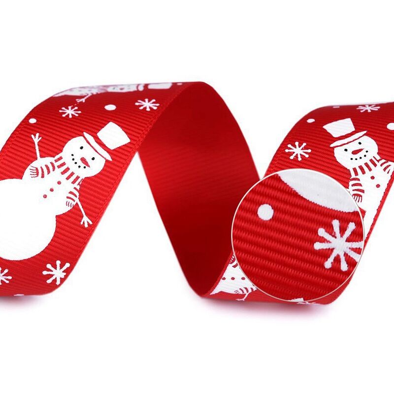 Panglică rips, crăciun, 25mm, 5m/buc