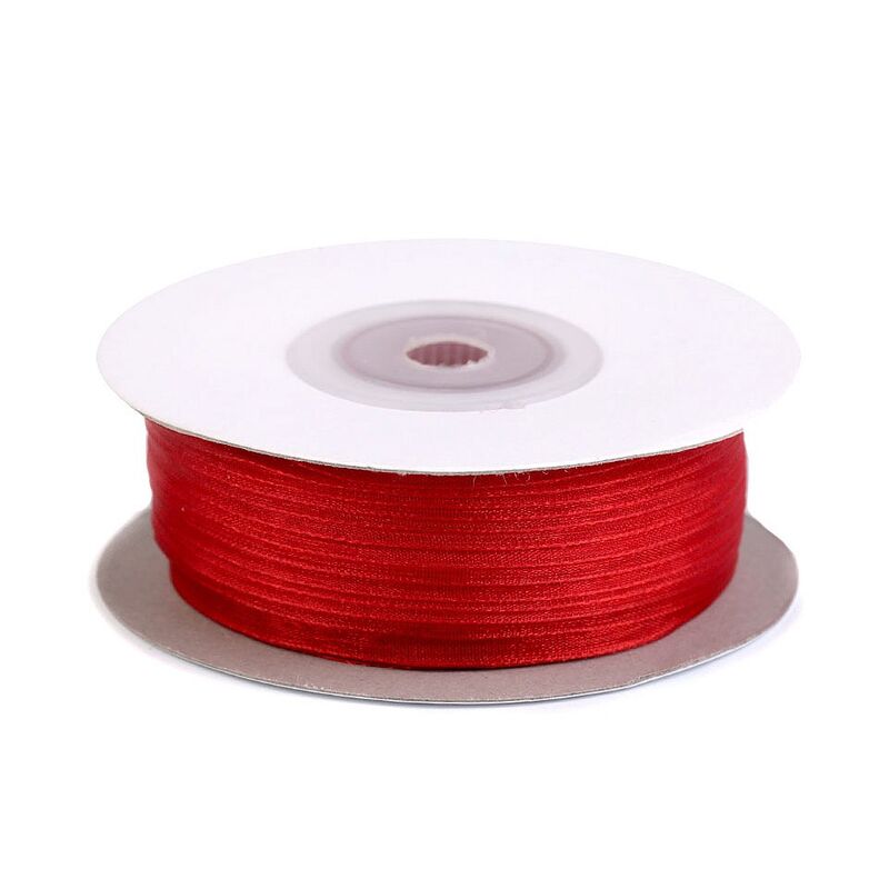 Organza ribbon, 3mm, 5m/piece