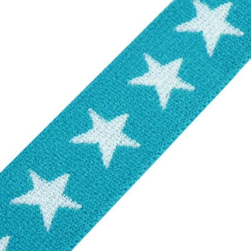 Elastic tape, stars, 20mm, 5m/piece