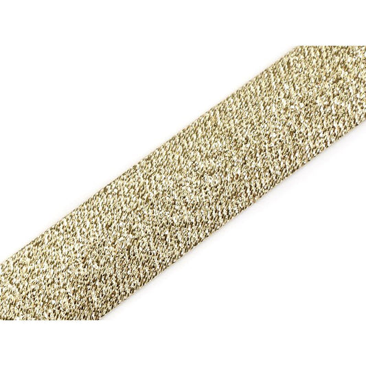 Bandă bias, fir metalic, 20mm, 1m/buc