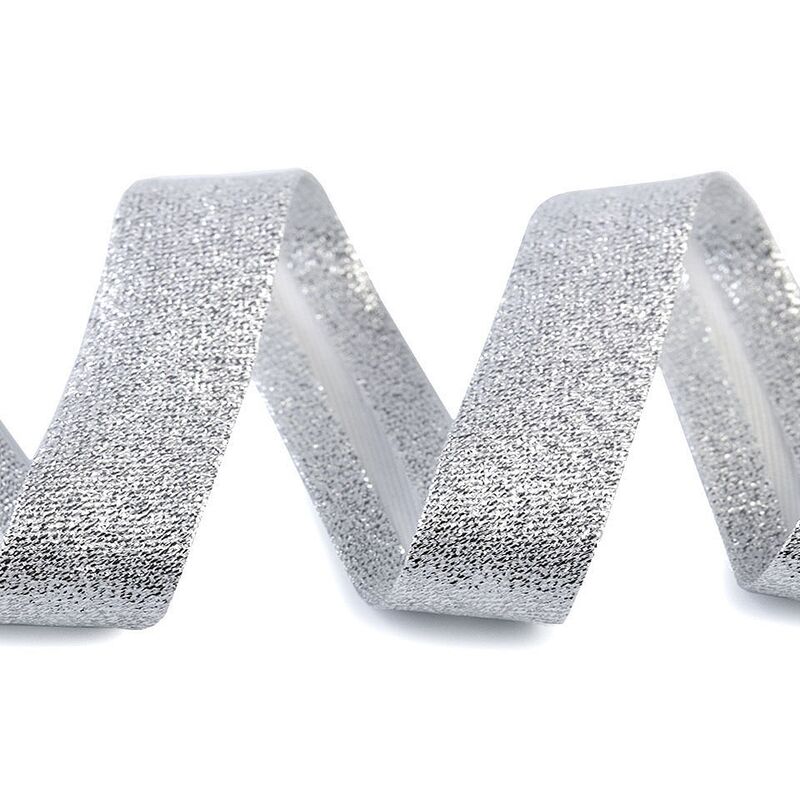 Bandă bias, fir metalic, 20mm, 1m/buc