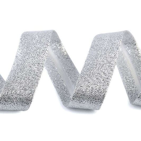 Bandă bias, fir metalic, 20mm, 1m/buc